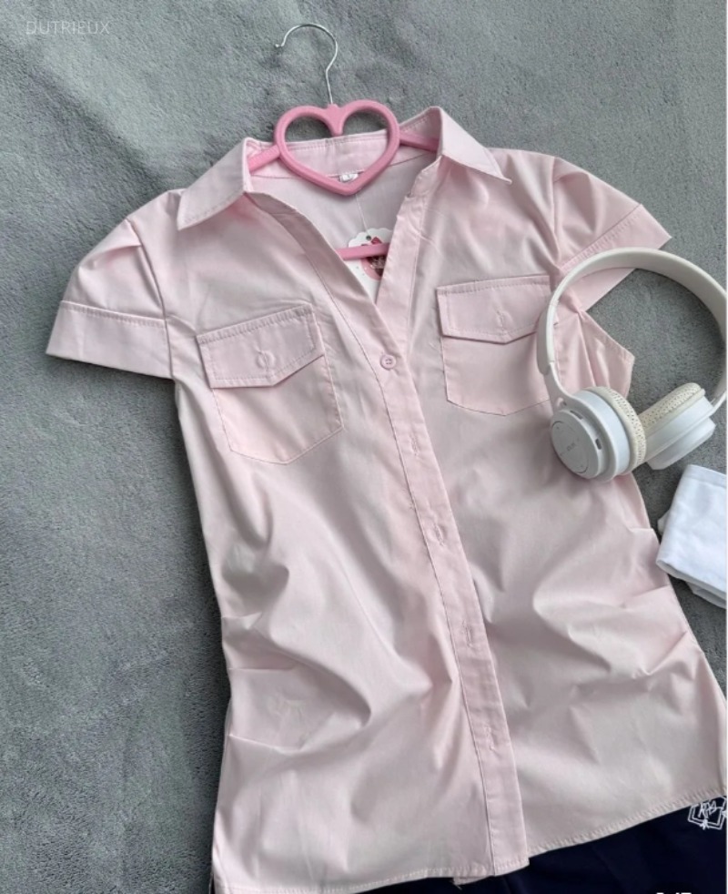 Women'S Y2K Fashion Aesthetic - Blusa de Moda Estilo Preppy con