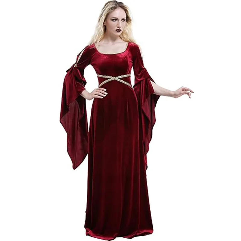 Women Fashion Reddit - Vestido Medieval para mujer, disfraz de