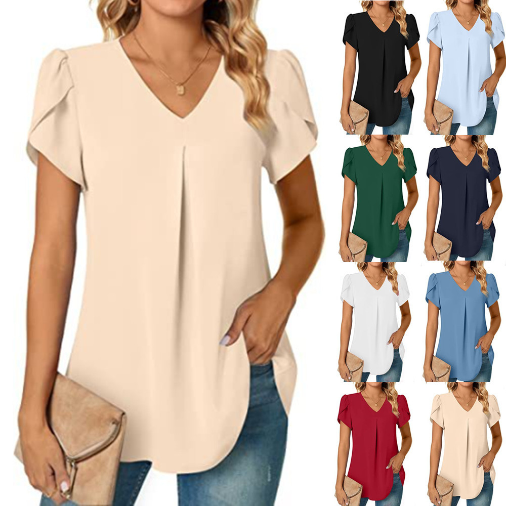 Xxl Women Fashion - Blusa elegante con flores para mujer,