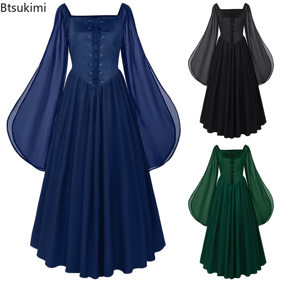 Women'S Fashion Renaissance Period - Vestido Medieval del Período Renacentista con
