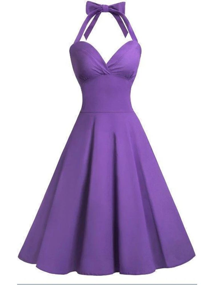 Women'S Fashion Of The 50S - BABYONLINE Vestido halter Audrey Hepburn de