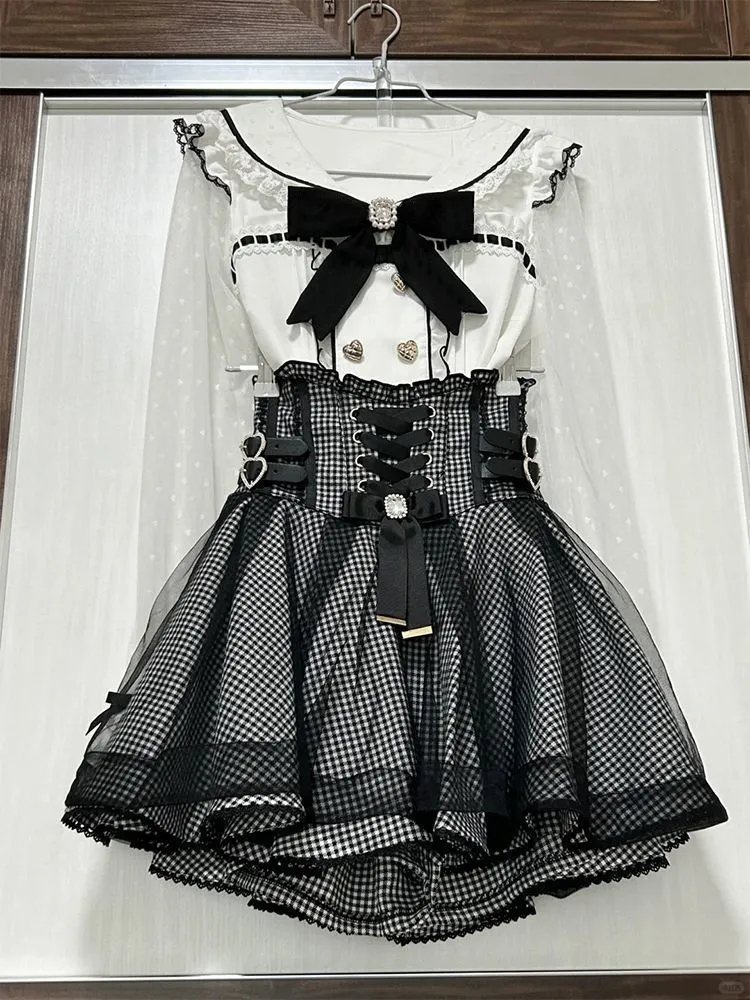 Conjunto de 2 piezas de estéti - Women'S Y2K Fashion Aesthetic reseña y precio