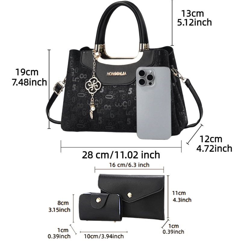 Conjunto de 3 Bolsos de Mano p - Crossbody Bag Women reseña y precio