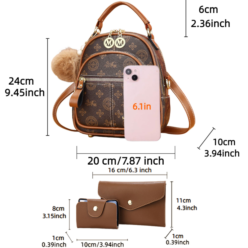 Conjunto de 3 bolsos para muje - Crossbody Bag Women reseña y precio