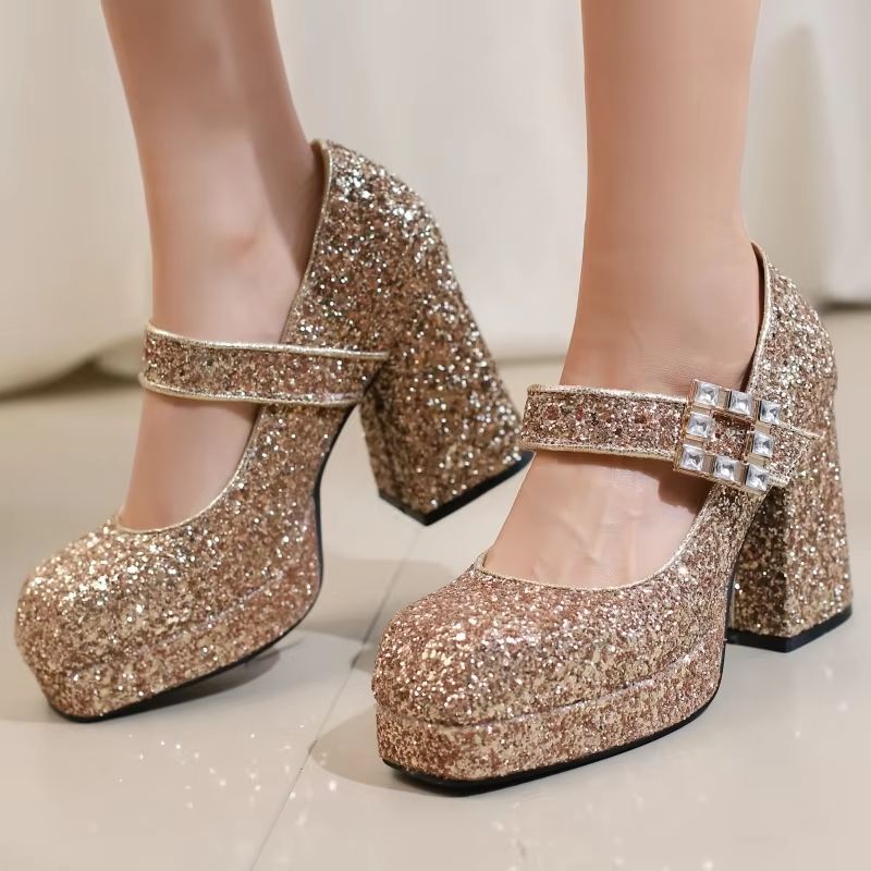 Zapatos Mary Jane de tacón alt - Xxl Women Fashion reseña y precio