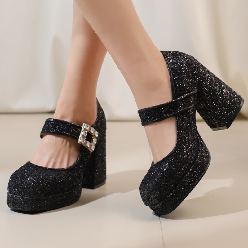 Zapatos Mary Jane de tacón alt - Xxl Women Fashion reseña y precio