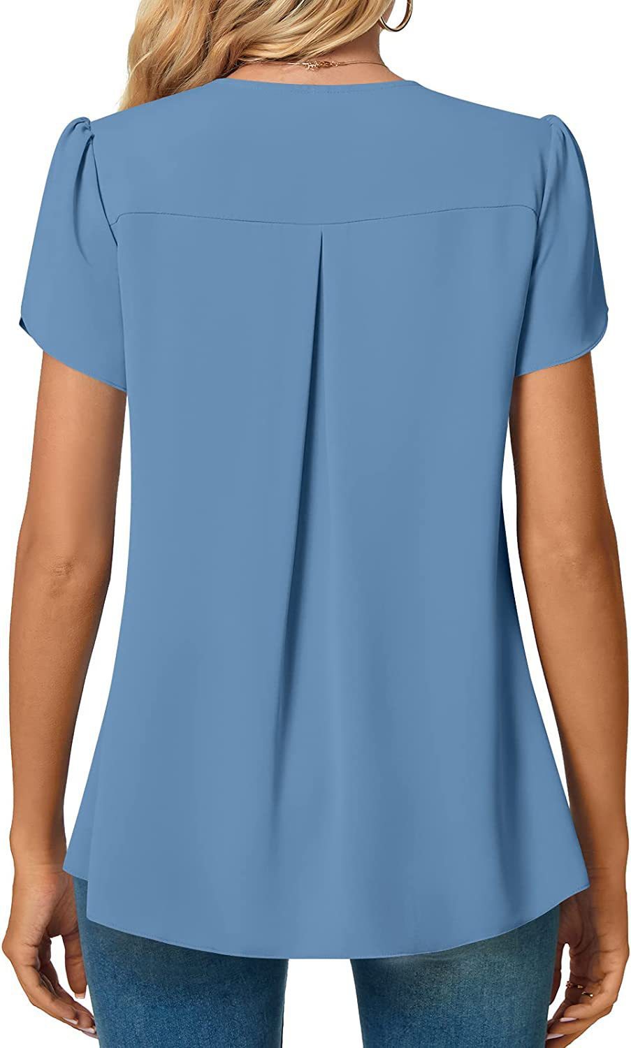 Blusa elegante con flores para - Xxl Women Fashion reseña y precio