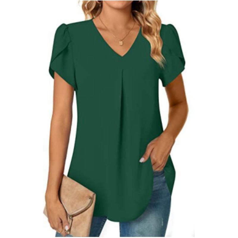 Blusa elegante con flores para - Xxl Women Fashion reseña y precio