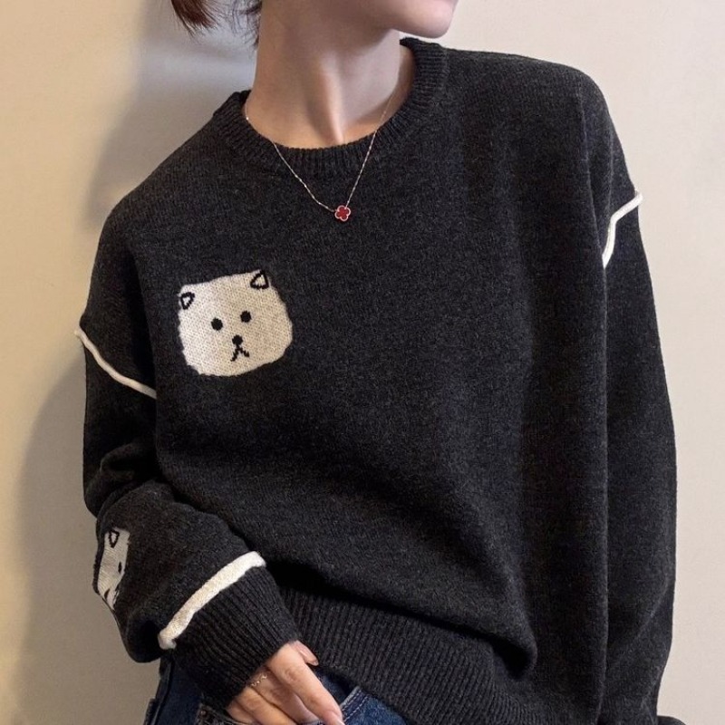 Suéter de Punto con Cuello Red - Xxl Women Fashion reseña y precio