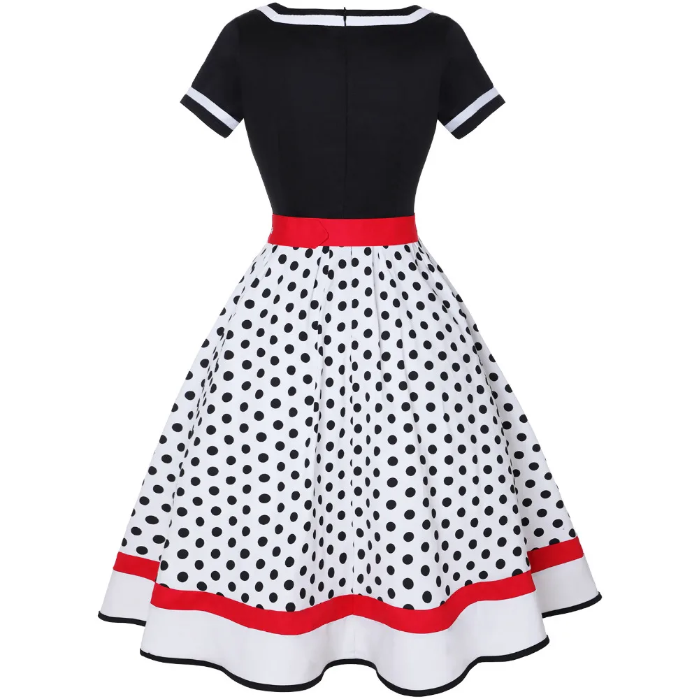 Vestido Vintage de manga corta - Women'S Fashion Of The 50S reseña y precio