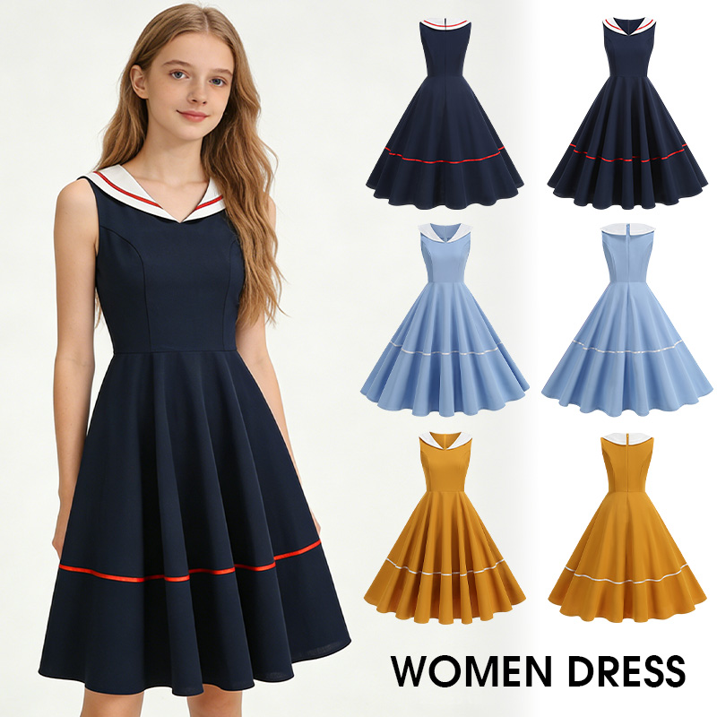  Vestido estilo marinero vint - Women'S Fashion Of The 50S reseña y precio