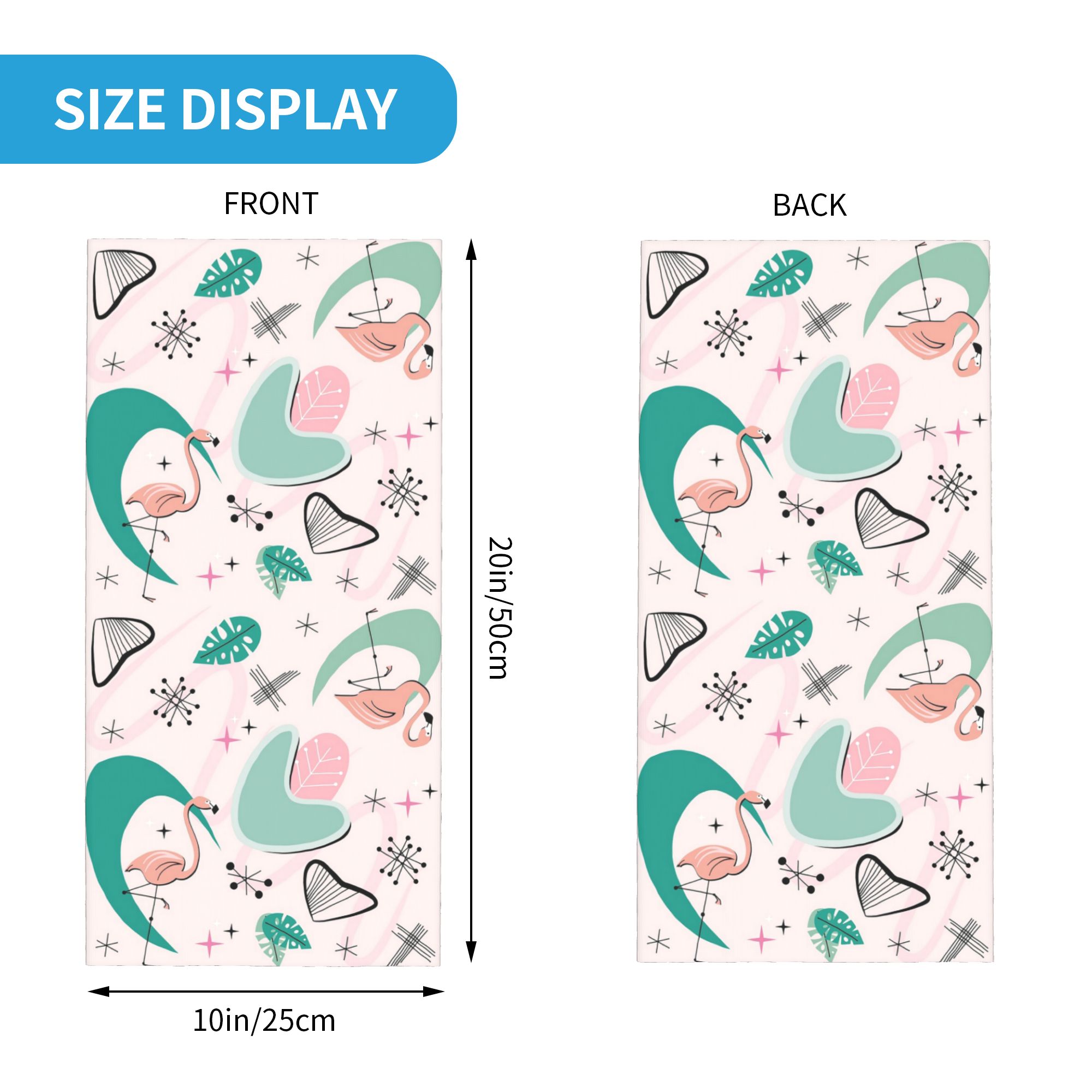 Atomic 50s Flamingo Bandana Ne - Women'S Fashion Of The 50S reseña y precio