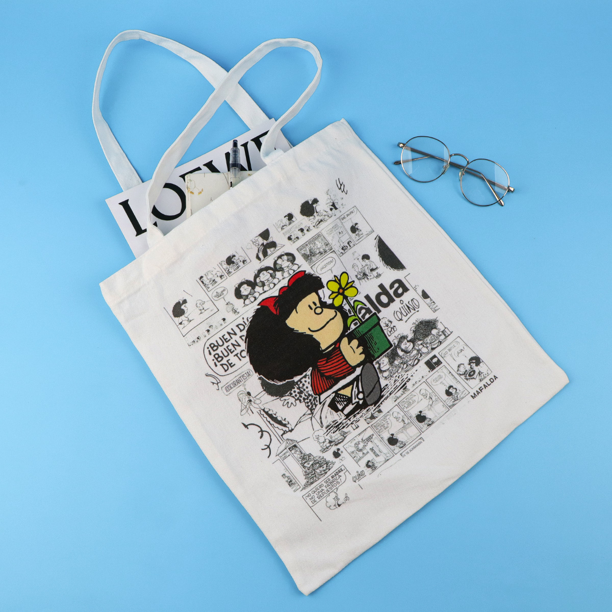 Bolsa de Lona de Moda para Muj - Women Fashion Drawing reseña y precio