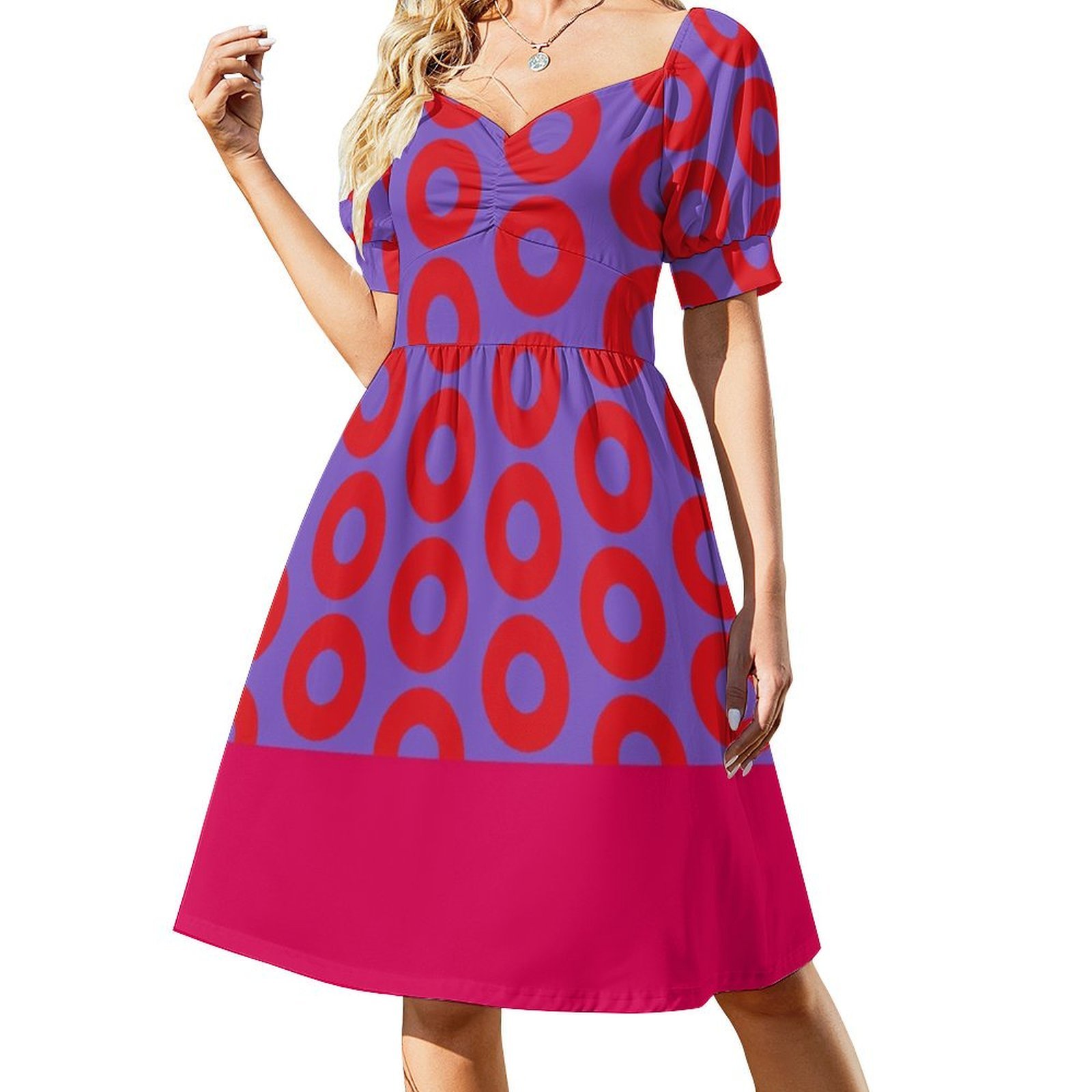 Phish-Fishman Donut Boho Chic  - Women Fashion Gown reseña y precio