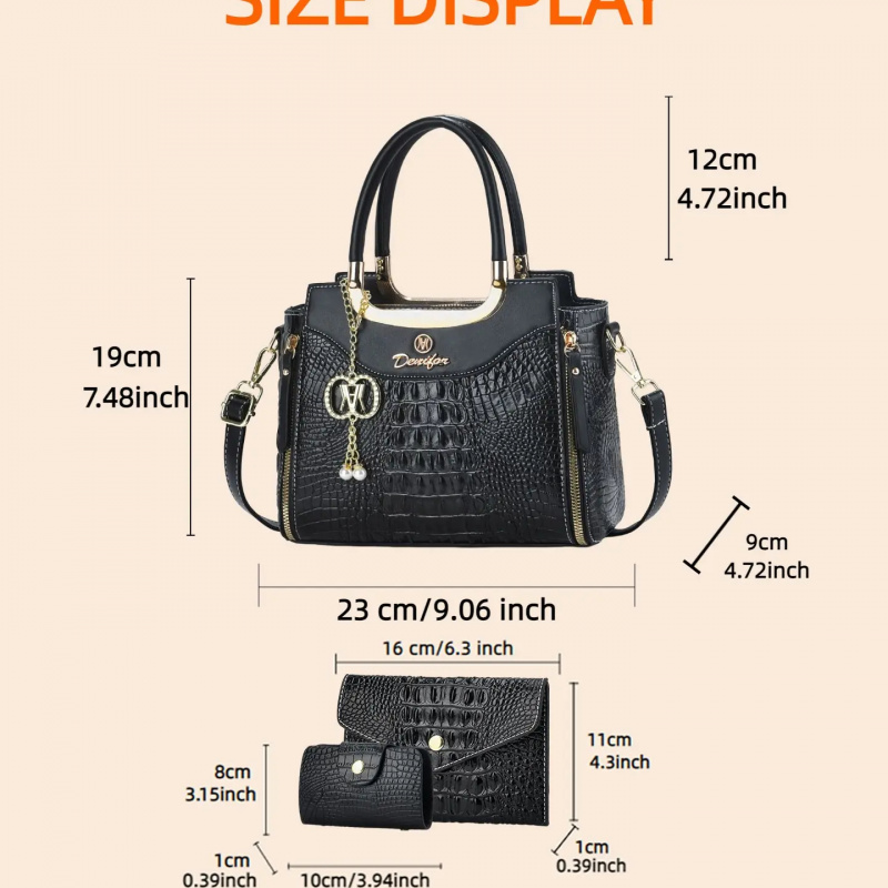 Conjunto de Bolsos de Mano con - Crossbody Bag Women reseña y precio