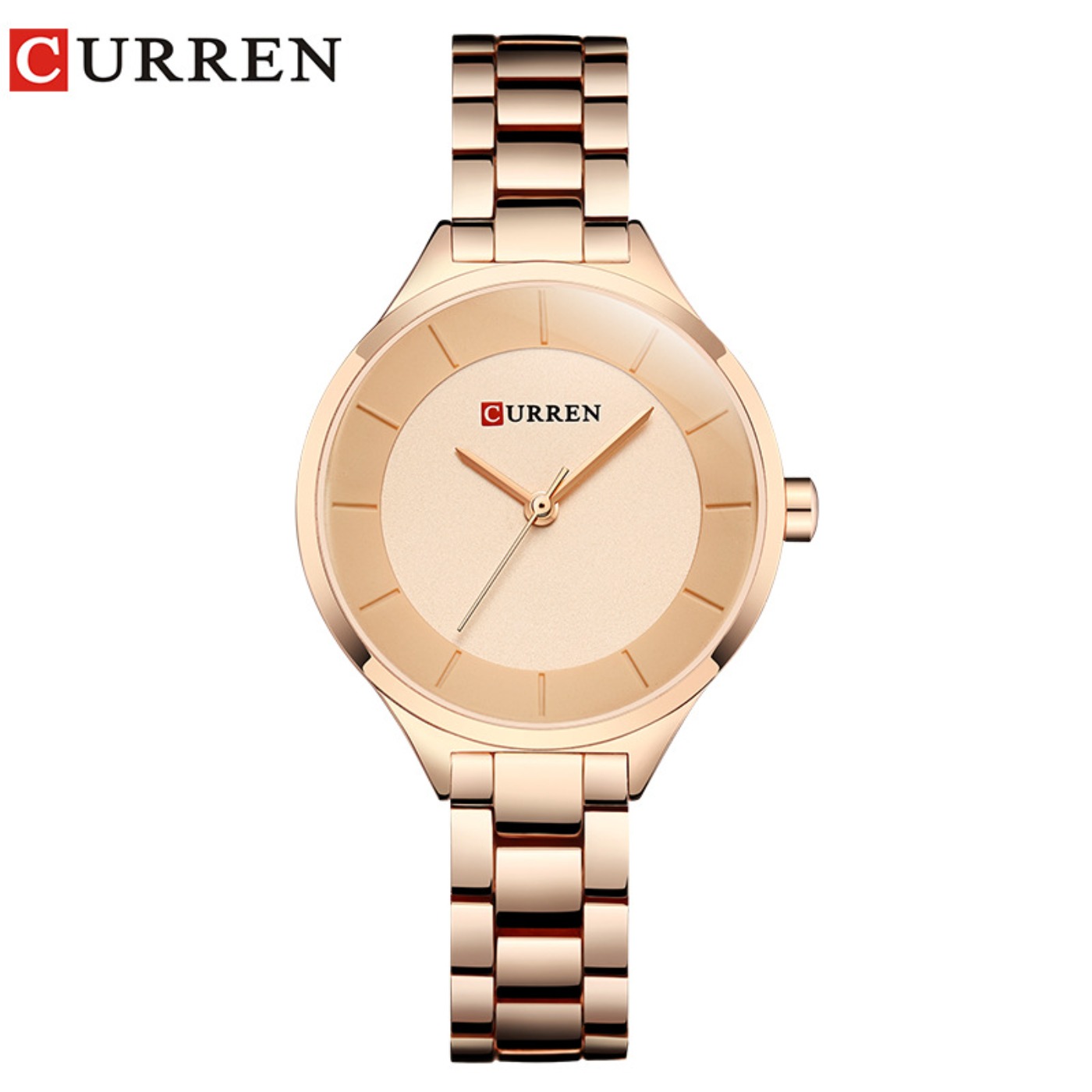 Reloj de Pulsera CURREN Nuevo  - Women Fashion Simple reseña y precio