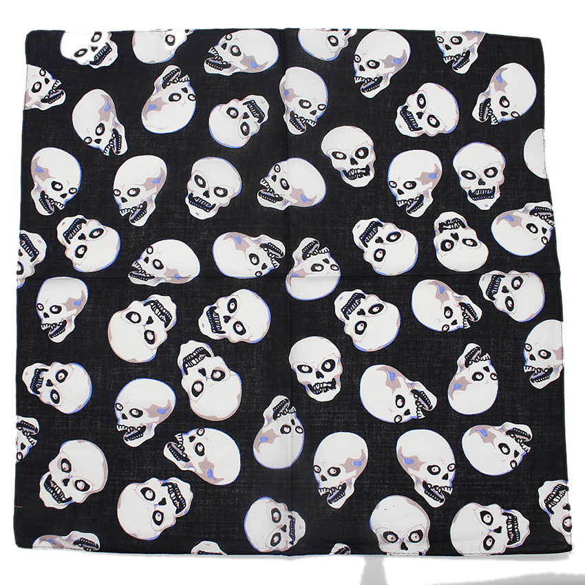 Pañuelo cuadrado de calavera p - Women Fashion Drawing reseña y precio