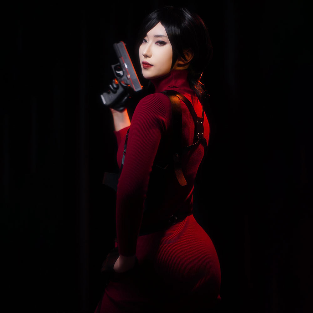Disfraz de Ada Cosplay Wong pa - Women Fashion Reddit reseña y precio