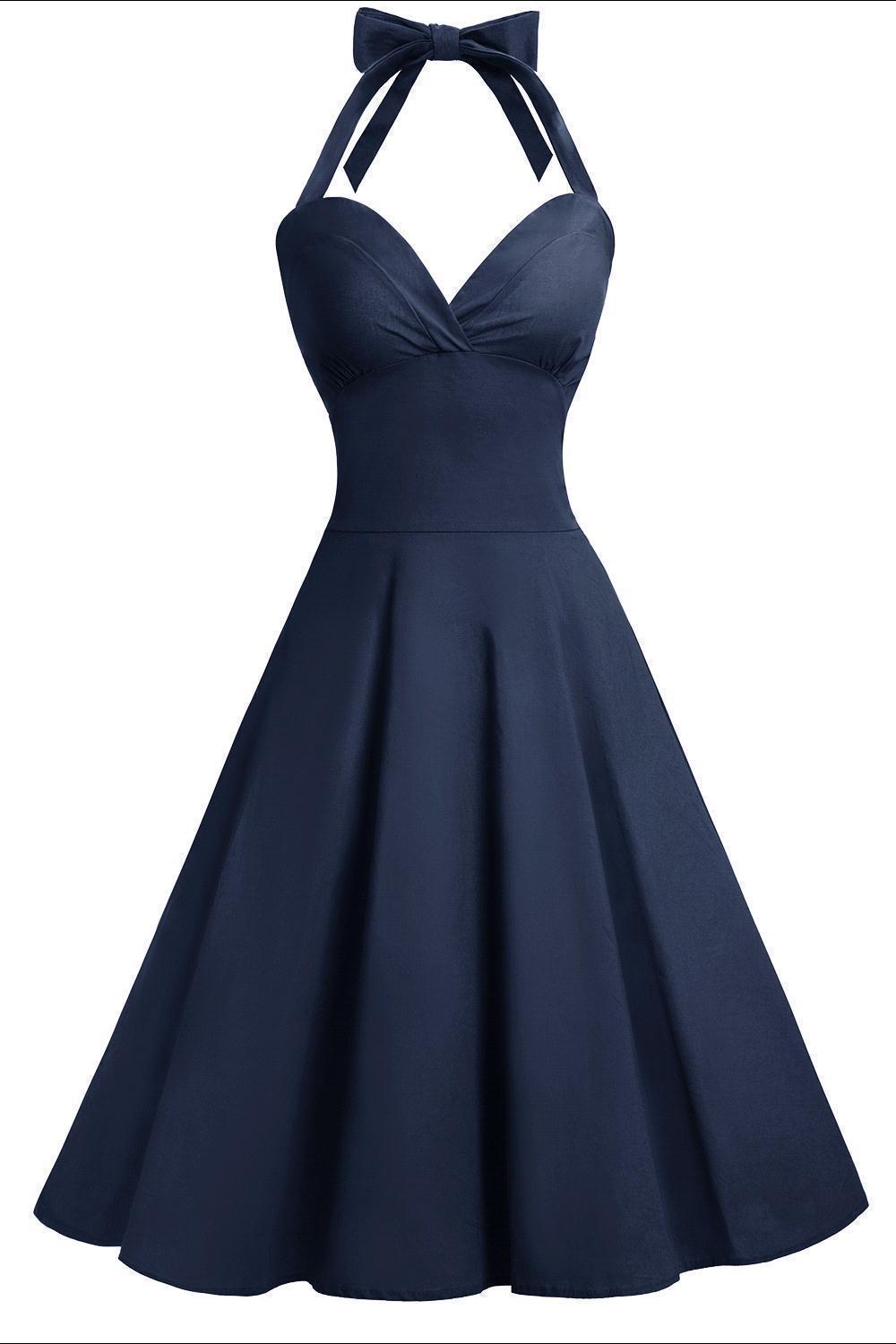 BABYONLINE Vestido halter Audr - Women'S Fashion Of The 50S reseña y precio