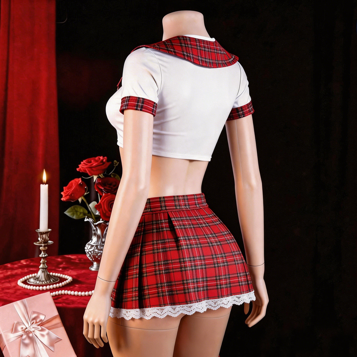 Lencería Sexy Roja para Mujer, - Women Fashion Reddit reseña y precio