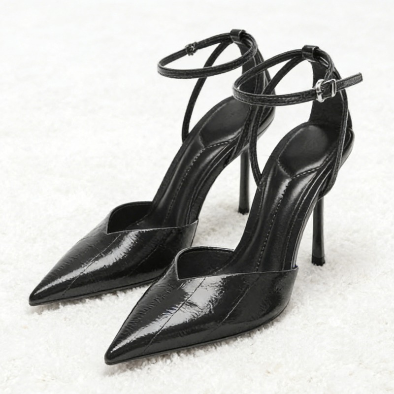 Zapatos de tacón con correa en - Women Fashion Reddit reseña y precio