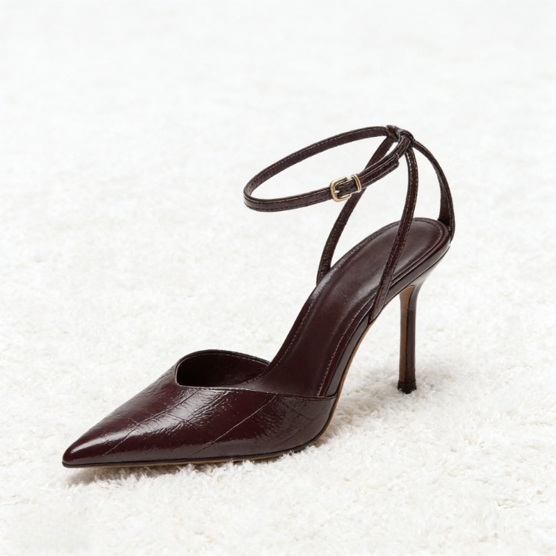 Zapatos de tacón con correa en - Women Fashion Reddit reseña y precio