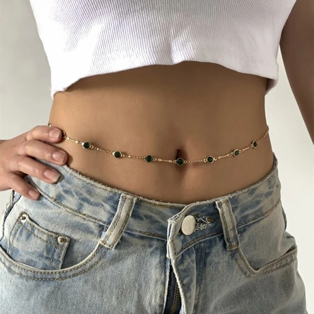 Cadena para el vientre estétic - Women'S Y2K Fashion Aesthetic reseña y precio