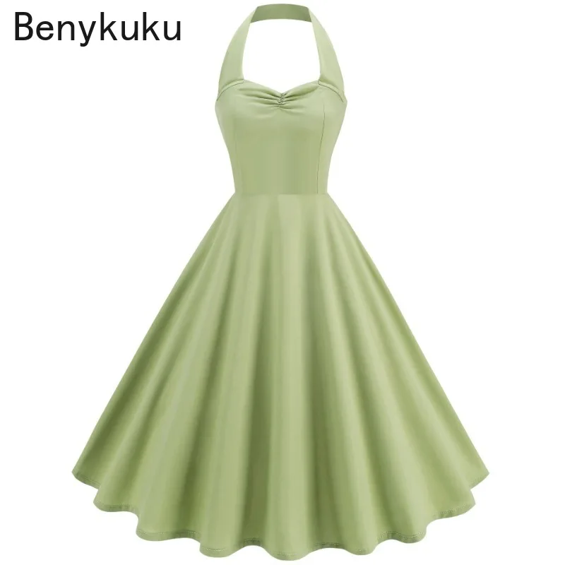 Vestido Halter Vintage Sin Esp - Women'S Fashion Of The 50S reseña y precio