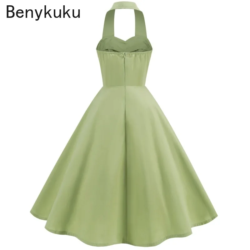 Vestido Halter Vintage Sin Esp - Women'S Fashion Of The 50S reseña y precio