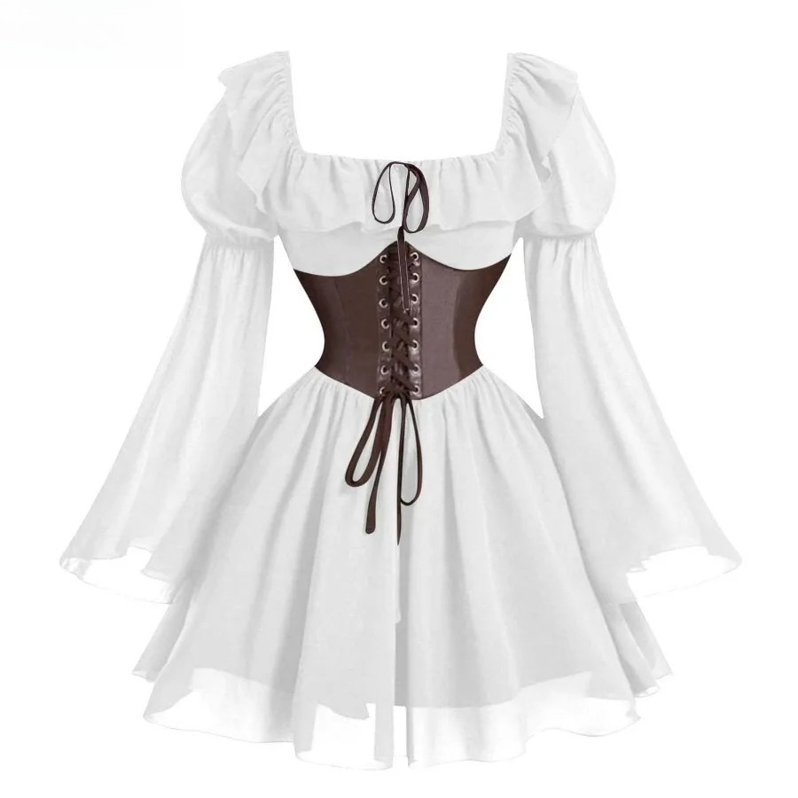 Vestido Medieval de la Época R - Women'S Fashion Renaissance Period reseña y precio