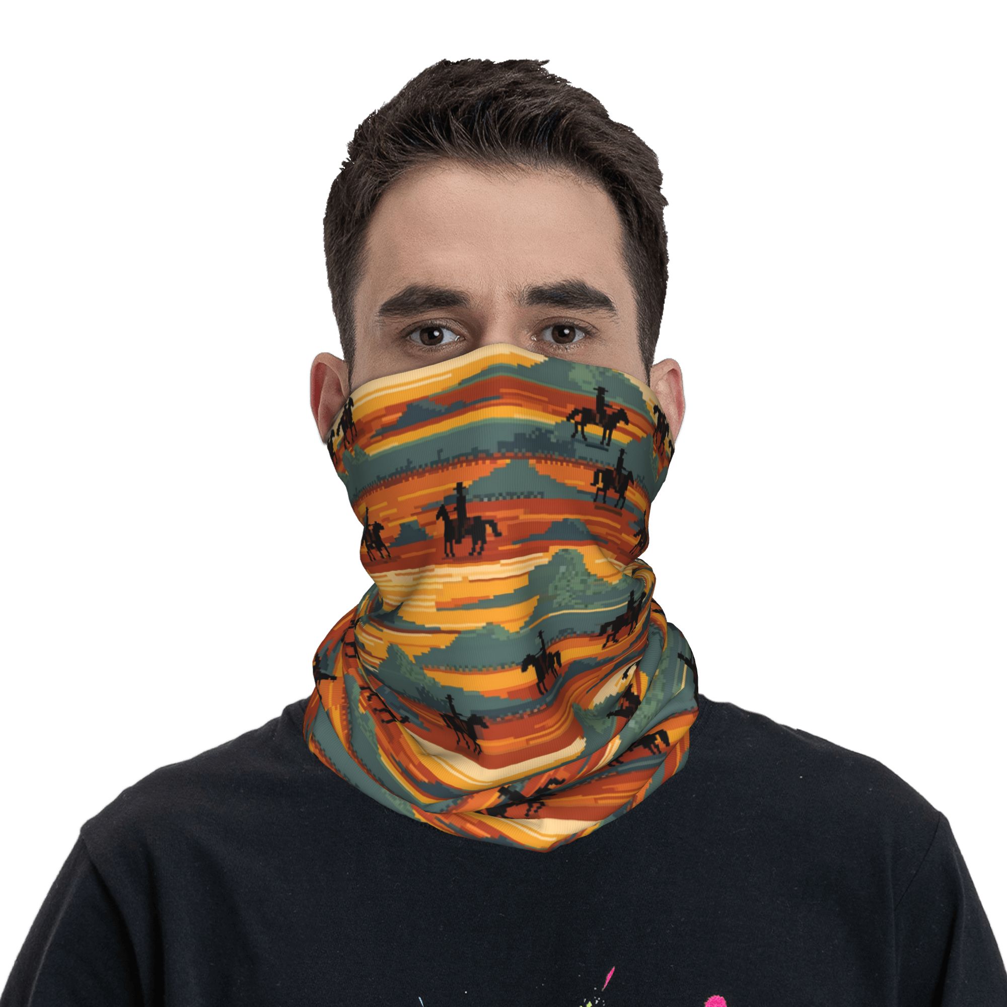 Pañuelo para el Cuello con Est - Women'S Fashion Wild West reseña y precio