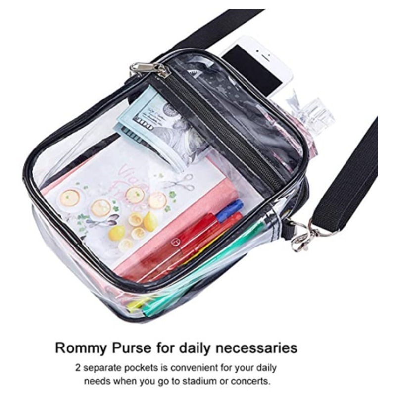 1-10PCS Bolsa Transparente par - Crossbody Bag Women reseña y precio