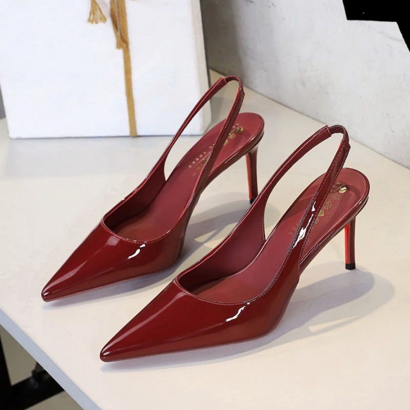 Nuevos tacones altos puntiagud - Women Fashion Reddit reseña y precio