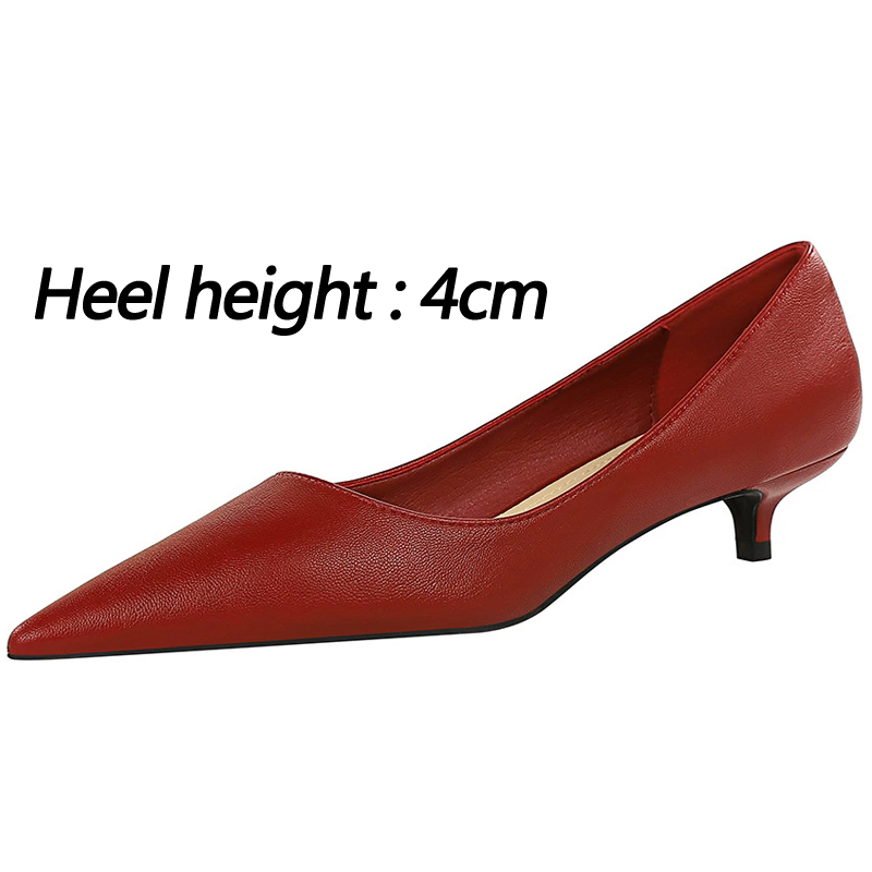 Zapatos de tacón medio con pun - Xxl Women Fashion reseña y precio