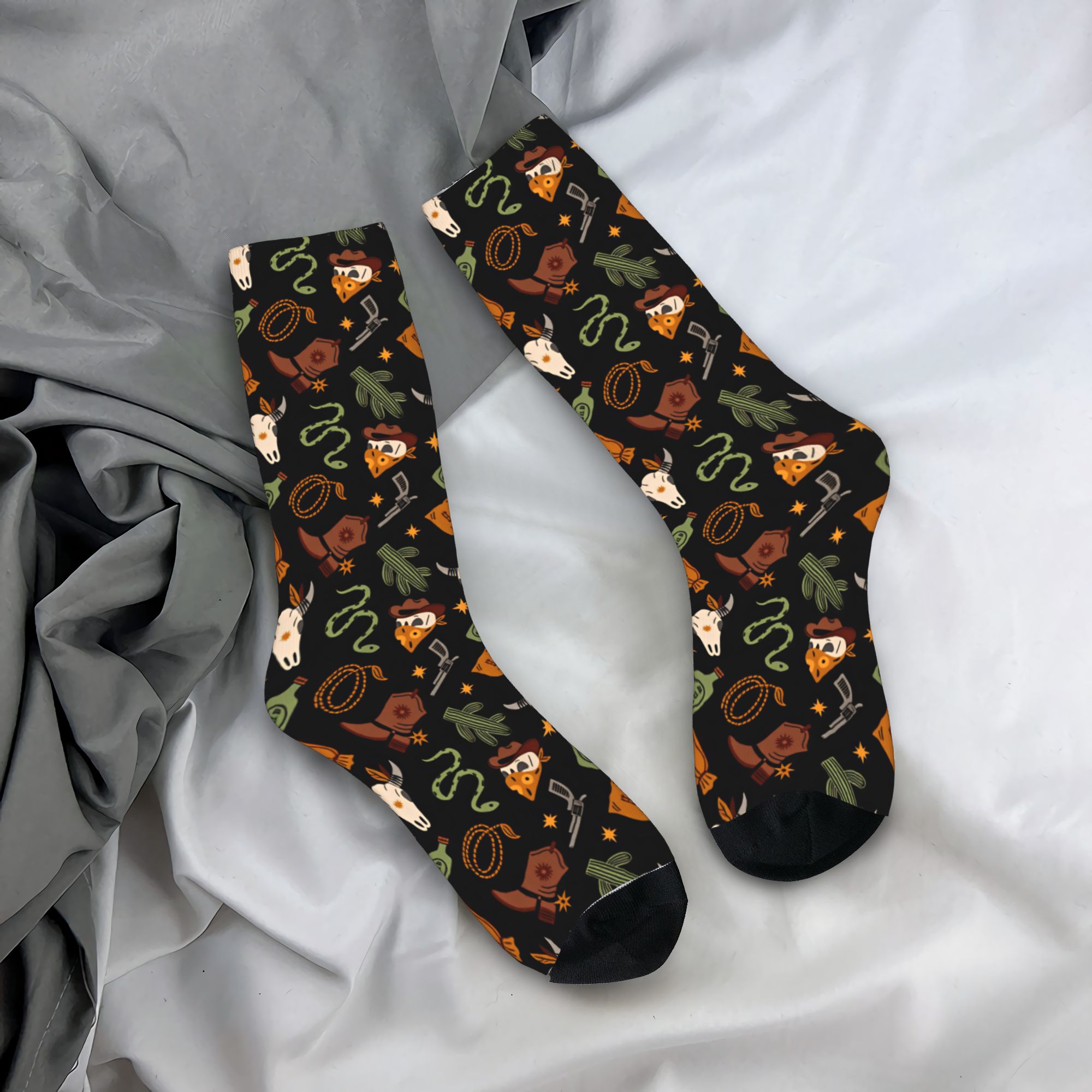 Calcetines Wild West Vintage L - Women'S Fashion Wild West reseña y precio