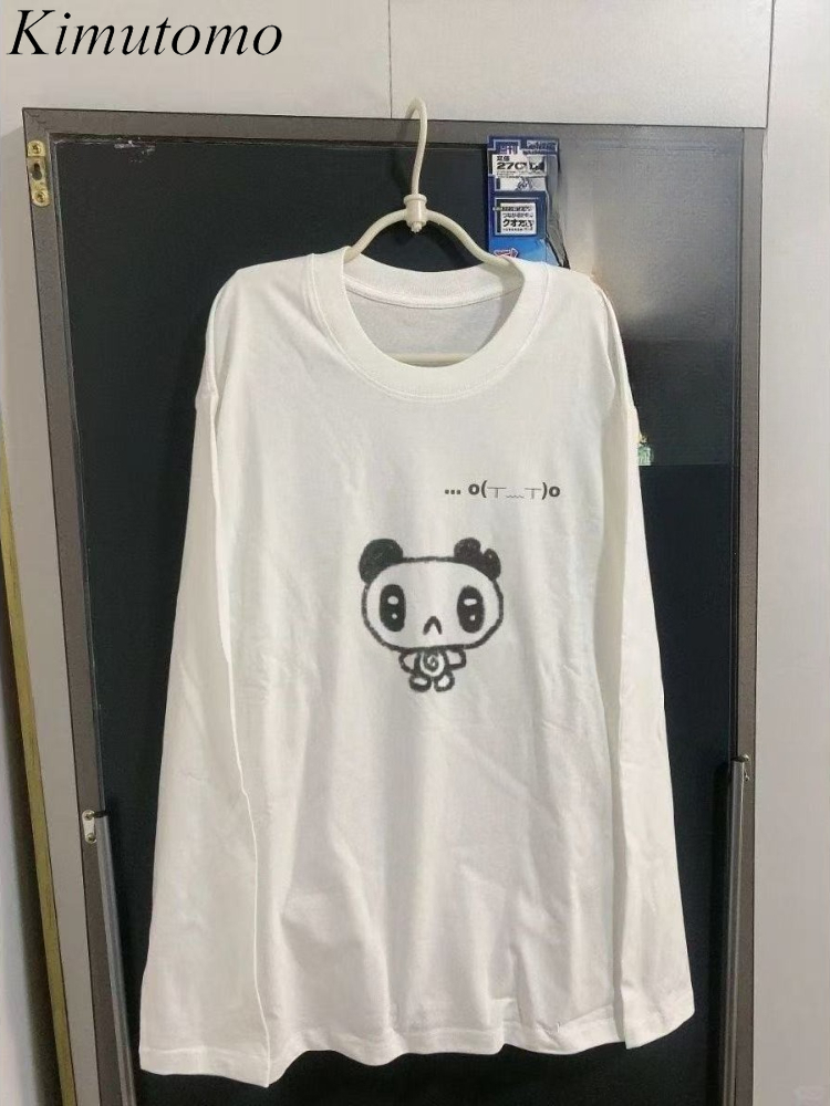 Kimutomo-camisetas con estampa - Women'S Y2K Fashion Aesthetic reseña y precio