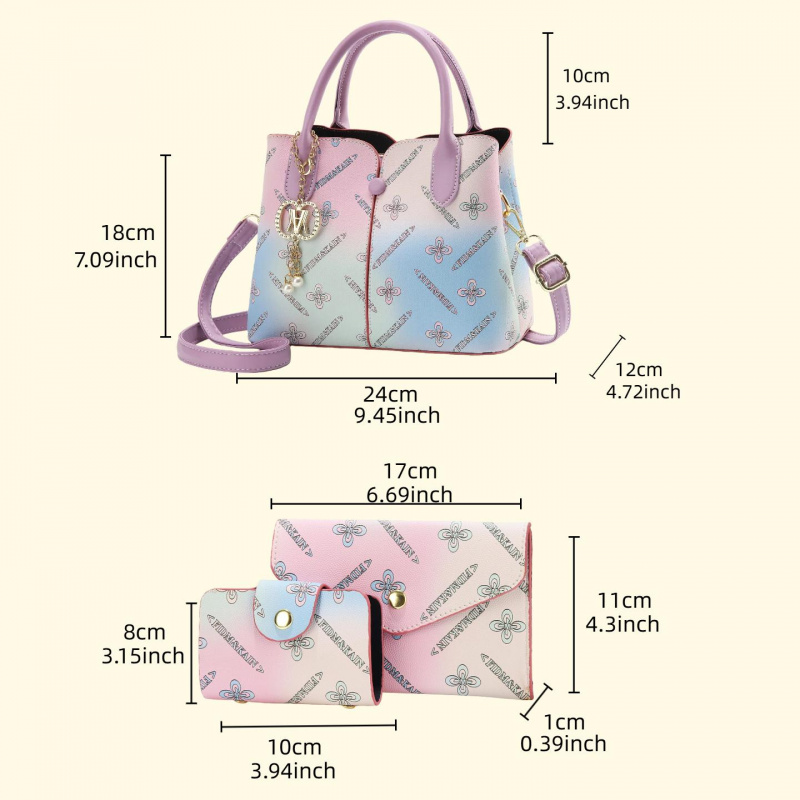 Conjunto de Tres Piezas de Bol - Crossbody Bag Women reseña y precio