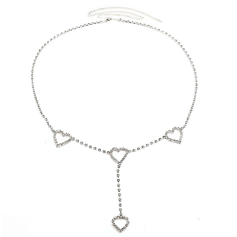 Cadena de cintura de corazón d - Women'S Y2K Fashion Aesthetic reseña y precio